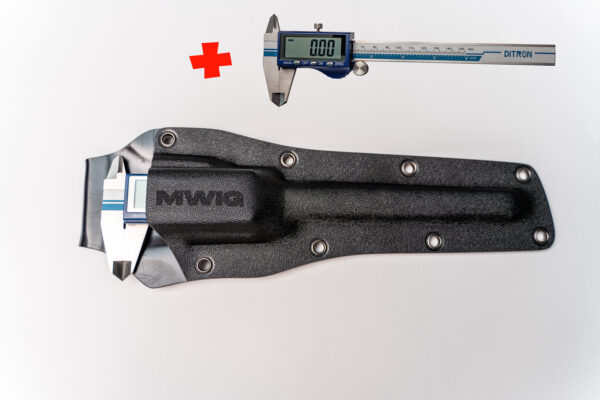 Ditron 307 Digital Caliper + Handmade MWIG Holster | Precision Tool Combo 150mm